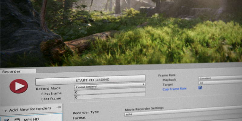 Unity Recorder